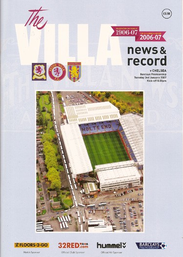 Aston Villa FC v Chelsea FC